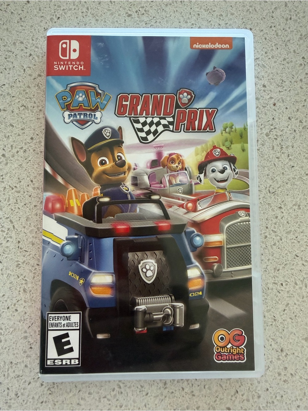 PAW Patrol Grand Prix Nintendo Switch Game